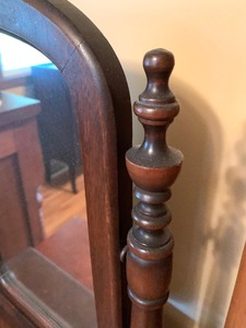 lot 6 image: Dresser Top Shaving Mirror on Stand