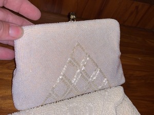 lot 10 image: Two Vintage Beaded Handbags