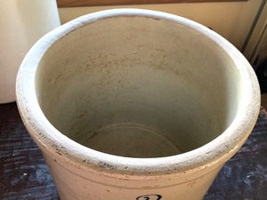 lot 21 image: Three Gallon Red Wing Crock