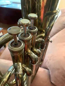 lot 23 image: Collegiate Tuba by Holton