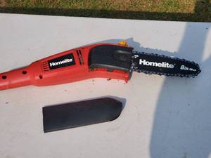 Electric Homlite Chainsaw Tree Trimmer