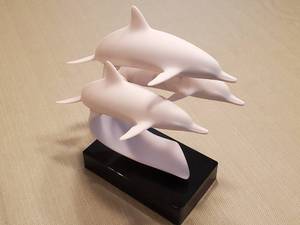Dolphin Statue by John Perry