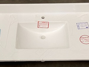 New  Unused Cultured Marble Vanity Top