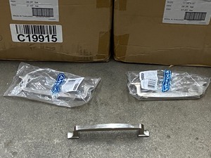 (250) Satin Nickel Cabinet Pulls