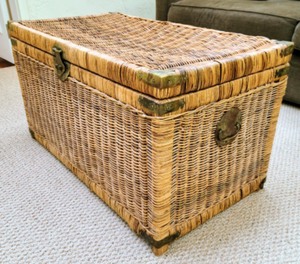 Wicker Storage Chest