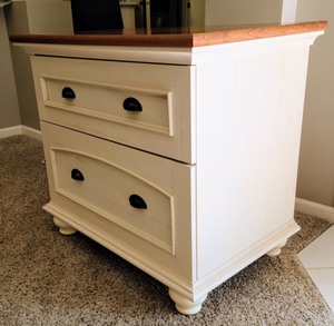 Saunder Farmhouse Style Office FileStorage Drawer