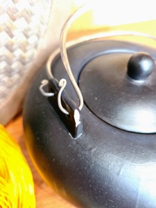 Ceramic Teapot & Decorative Storage Case