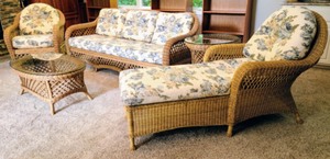 Fantastic Five Piece Wicker Patio Set