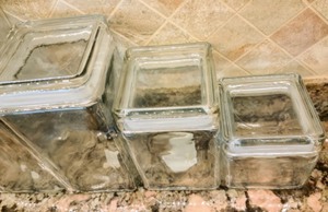 Anchor Hocking Glass Canister Set