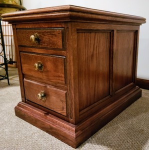 Wood Side Table