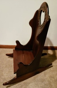 Petite Mahogany Rocking Chair