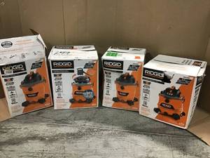 lot 4 image: ASSORTED RIGID WETDRY VACS ALL CUSTOMER RETURNS
