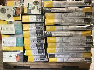 lot 25 image: Tall pallet of assorted American Std Faucets original costumer returns various  models and conditions