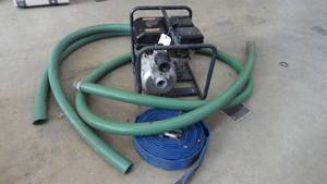 lot 2 image: Power Mate Pump & Hose