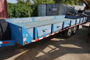 Double Axle Heavy Duty Trailer - Rated 18k Lb.