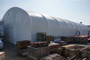 Huge Big Top Systems Fabric Shelter