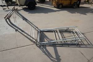 Portable Welding Shelter Metal Frame Section
