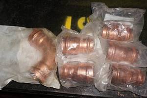 (6) 2 Copper Press Fittings