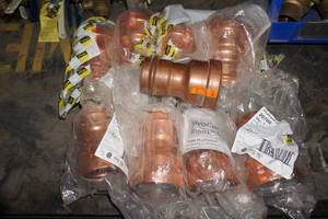 (9) Viega 20700 Pro Press 2-12x2 Copper Reducer