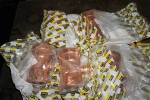 (5) Viega 22293 Pro Press 2-12x2-12x1 Copper Tee