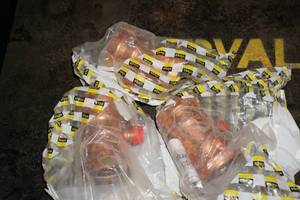 (3) Viega 22298 Pro Press 2-12x2-12x34 Copper Tee