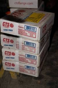 (4) CTS Copper Flange Adapters