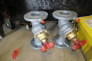 (2) TA 3 Flanged Balancing Valves