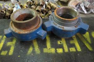 2 Large Pipe Fittings