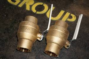 2 Brass Valves