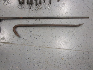 Tarp Straps, Crow Bar, Clamp, Battery Box