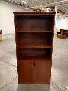 Bookcase With Lower Storage