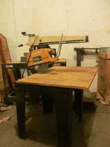 lot 73 image: Radial arm saw