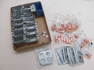 lot 110 image: Outletswitch boxes, covers, etc