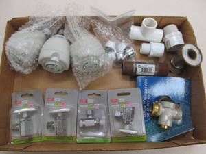 lot 111 image: Shower heads, valves, connectors