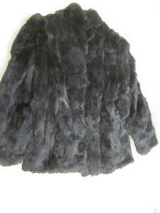 lot 131 image: Rabbit fur coat