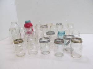 lot 143 image: Canning mason jars