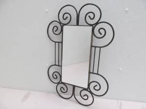 lot 157 image: Wall mirror