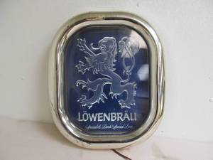 lot 158 image: Illuminated wall sign