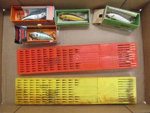 lot 172 image: Lures, hook holders