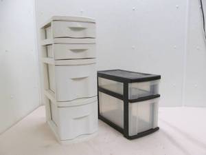 lot 181 image: Storage drawer units