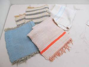 lot 284 image: vintage braided rugs