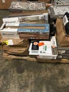 ASSORTED PALLET WITH MIX FLOORING SEE PICS