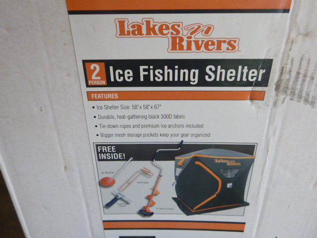 NEW Lakes N Rivers 2 Person Ice Fishing Shelter, Northstar Kimball October  Consignments #1