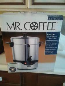 lot 536 image: Mr. Coffee 45 cup Commercial coffee urn.
