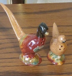 lot 82 image: Rosemeade Pheasant salt and pepper