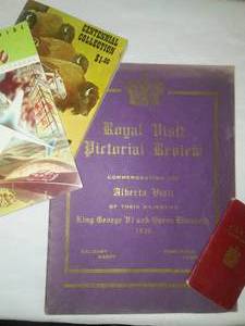lot 61G image: Royal Visit Historical Review (1939) and other Canadian Memorabilia.