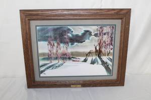 lot 138 image: Silent Witness  by Joni Earekson  Matted Framed Art