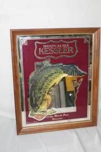 lot 146 image: Kessler Large Mouth Bass  #First In A Series  Mirrored Wall Dcor