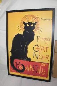 lot 174 image: Tournee Du Chat Noir de Rodolptte  Framed Wall Art