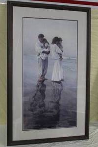 lot 9 image: 2001  When The Fog Rolls In  by Steve Hanks  #2921650  Matted Framed Limited Edition Print